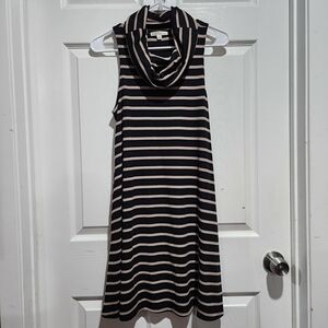 Nine Britton Sleeveless Striped Midi Dress